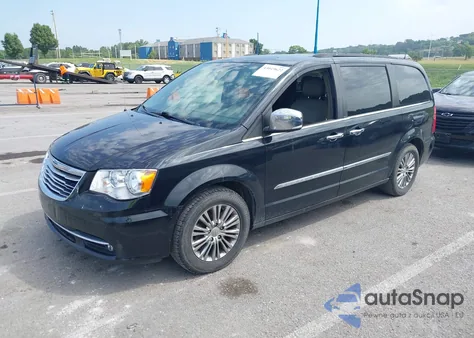 2013 Chrysler Town & Country Touring-L из США, поврежденный, VIN 2C4RC1CG6DR537609